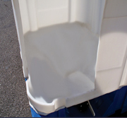 Hopper Bottom Intermediate Bulk Container, Hopper bottom IBC, All Plastic Hopper Bottom IBC